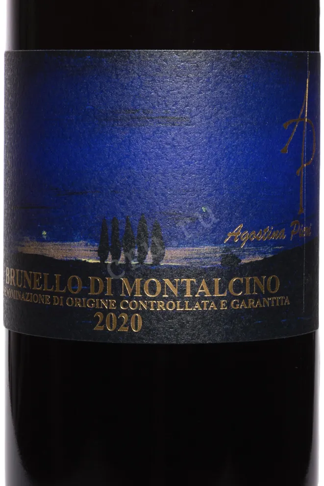 Этикетка Agostina Pieri Brunello Di Montalcino DOCG 2020 0.75 л