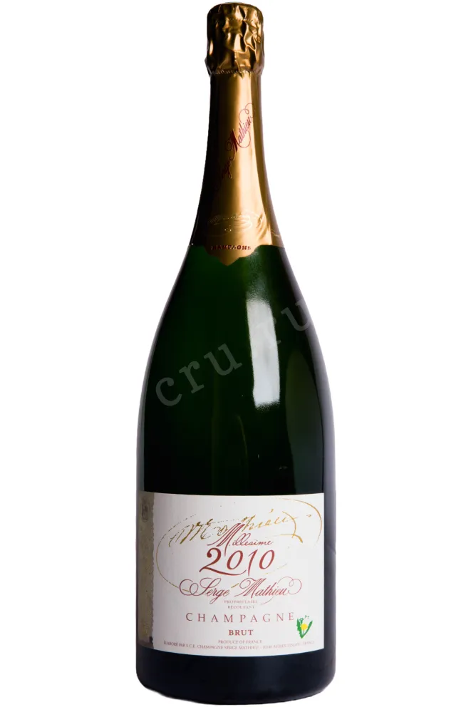 Шампанское Serge Mathieu Brut Millesime 2010 1.5 л