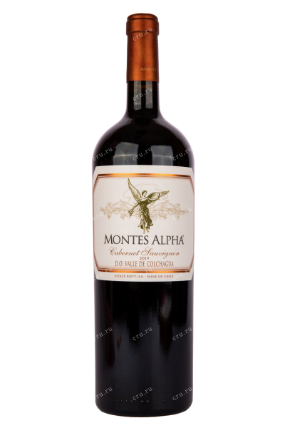 Вино Montes Alpha Cabernet Sauvignon 2019 1.5 л