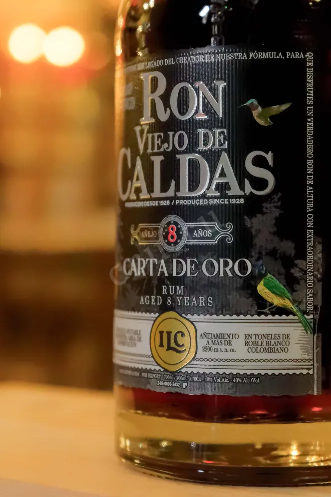 В магазине Крю Профи Viejo de Caldas Carta de Oro Anejo 8 years 0.7 л