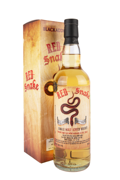 Виски Blackadder Red Snake Single Malt Scotch gift box  0.7 л