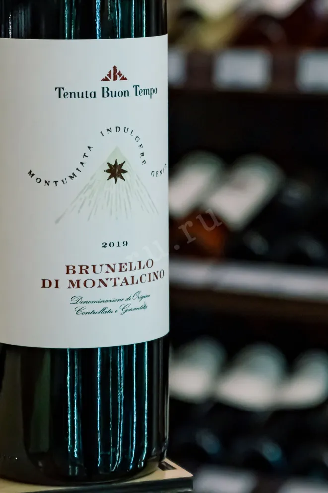 В магазине Крю Профи Tenuta Buon Tempo Brunello Di Montalcino DOCG 2019 0.75 л
