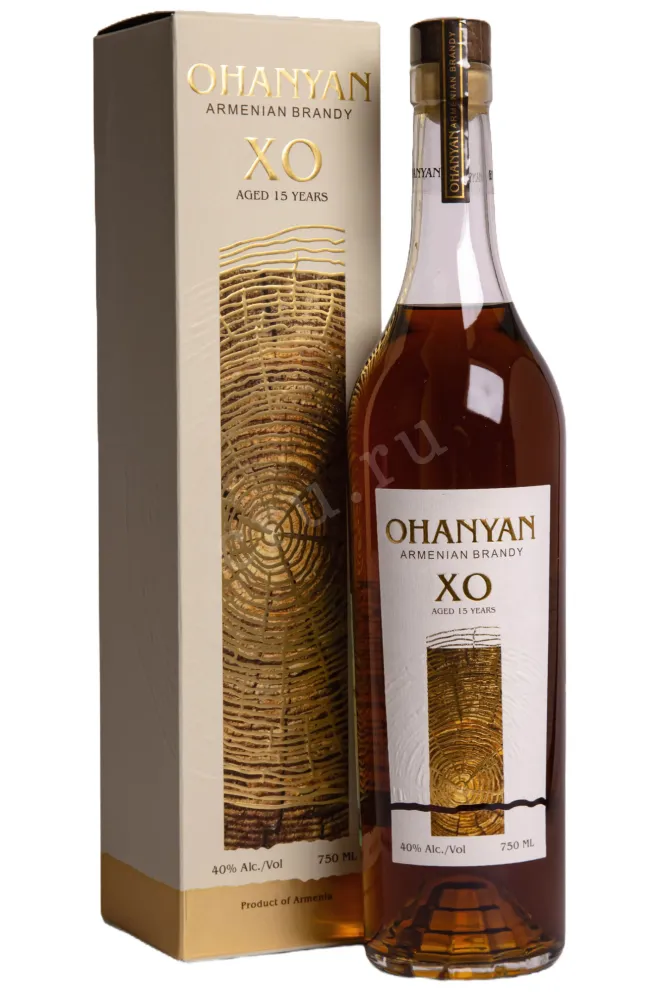 Коньяк Оганян XO в подарочной упаковке 2008 0.7 л