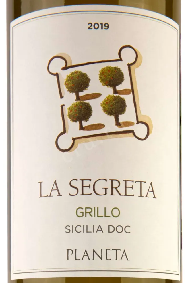 Этикетка Planeta La Segreta Grillo 0.75 л
