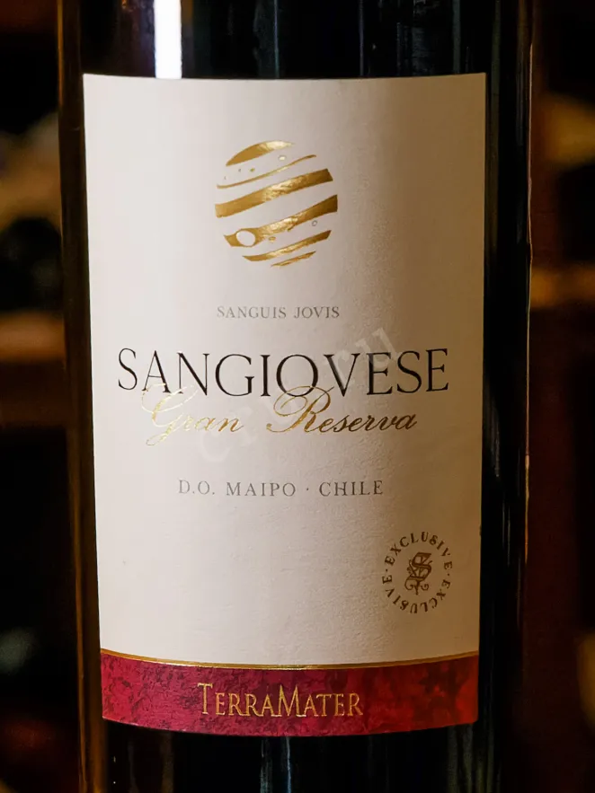 В магазине Крю Профи Terramater Sangiovese Gran Reserva 2020 0.75 л