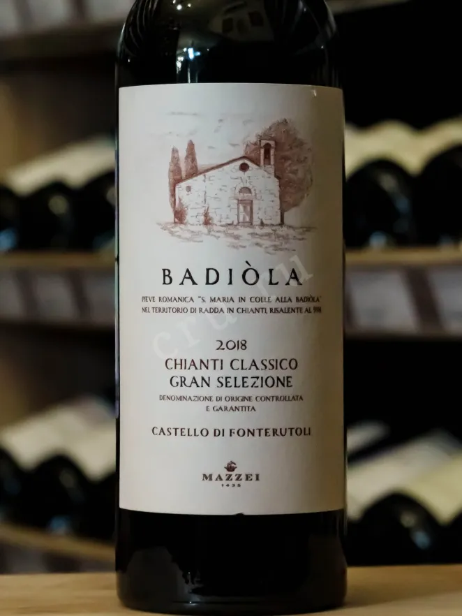 В магазине Крю Профи Chianti Classico Gran Selezione Castello Fonterutoli Badiola 2018 0.75 л