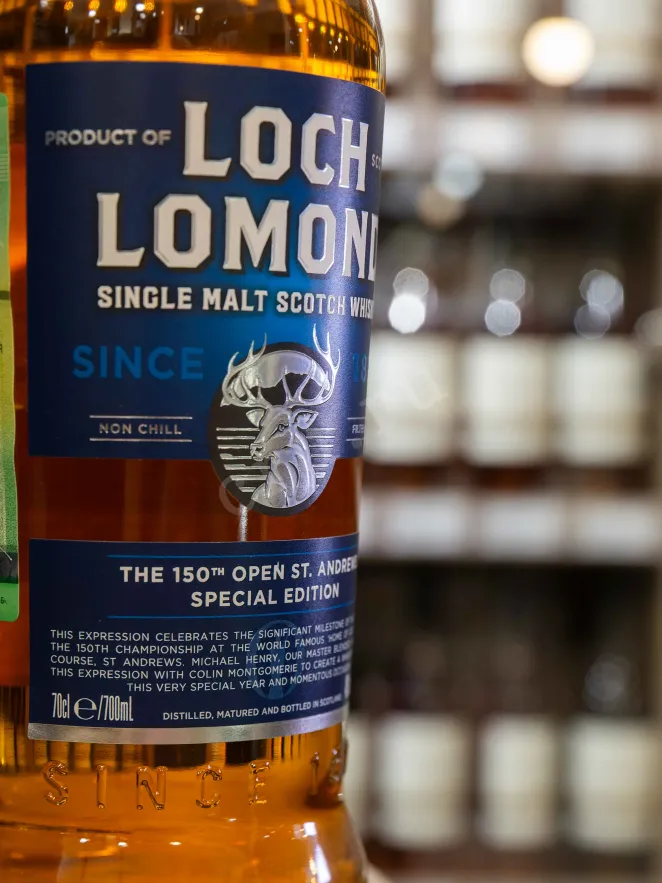В магазине Крю Профи Loch Lomond 150th The Open Special Edition Single Malt in gift box + 2 glasses 0.7 л