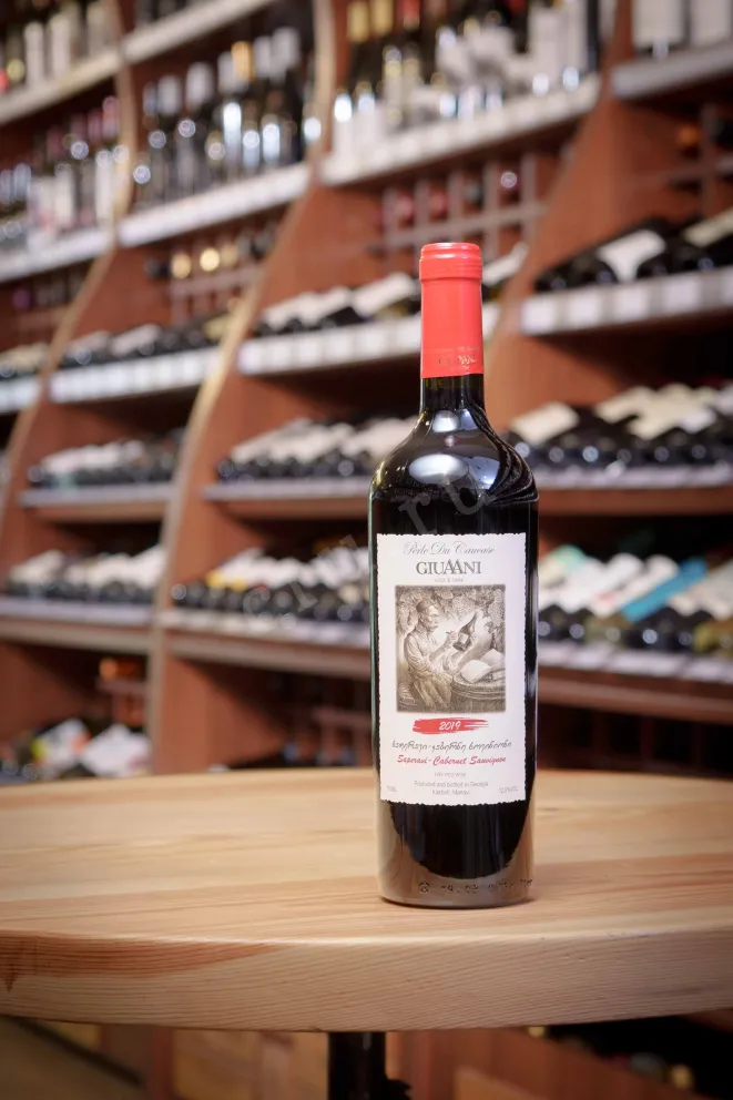 В магазине Крю Профи Giuaani Perle du Caucase Saperavi Cabernet Sauvignon 2019 0.75 л