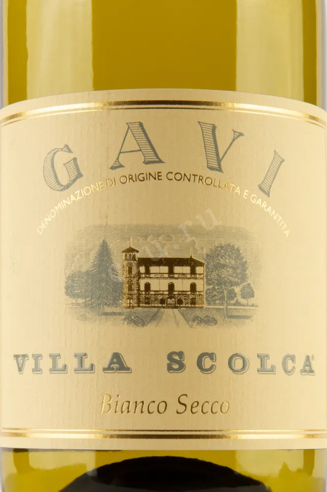 Этикетка Gavi Villa Scolca  2021 0.75 л