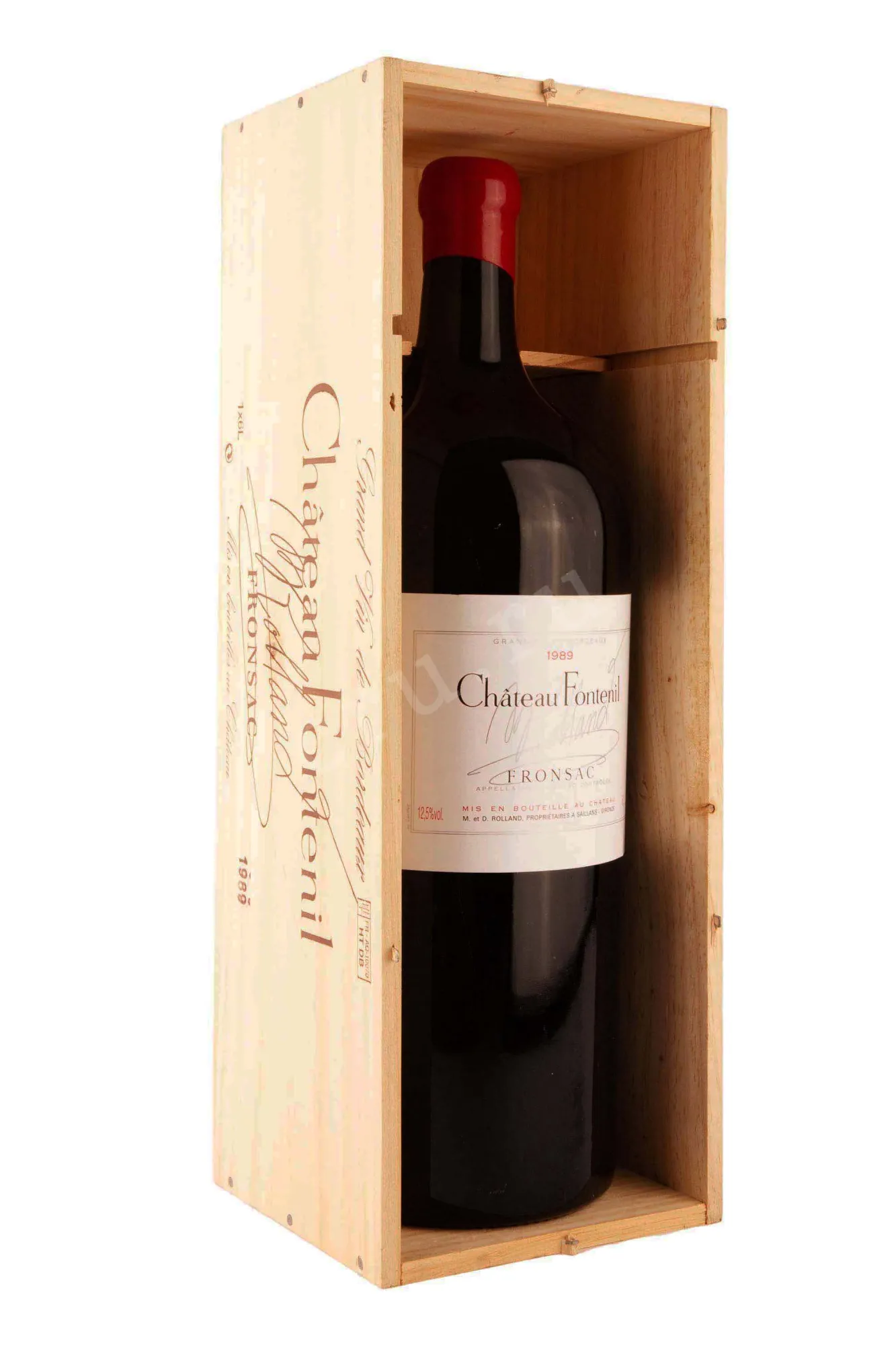 Фото — Вино Chateau Fontenil Rolland Collection in gift box 1989 6 л