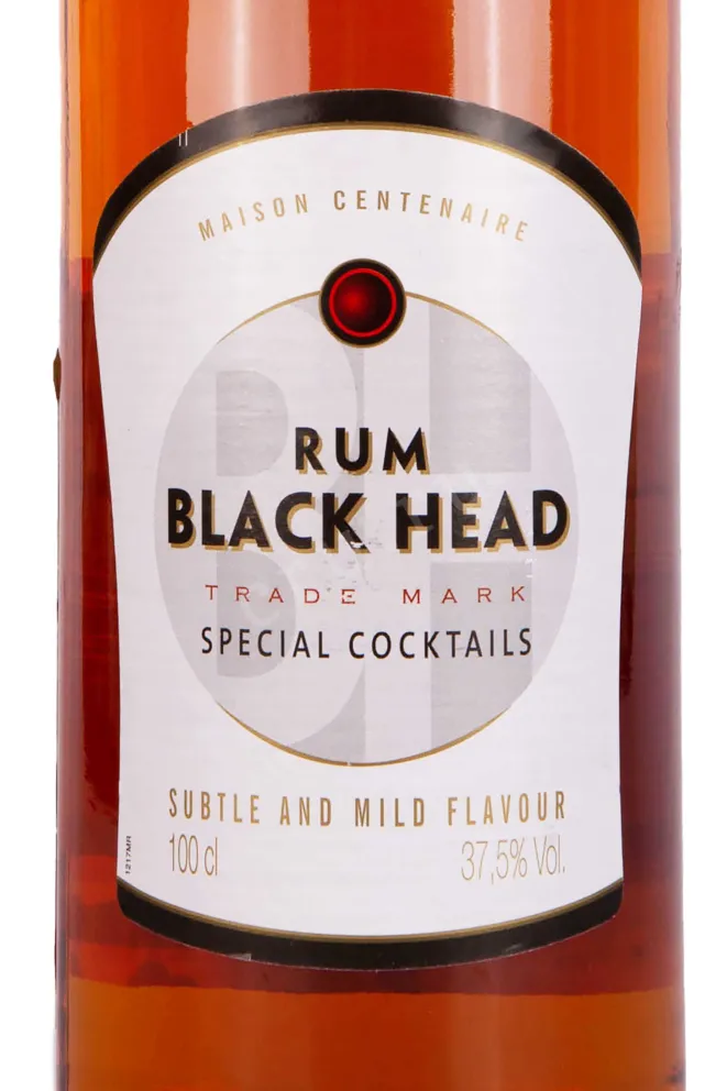 Этикетка Black Head Dark 1 л