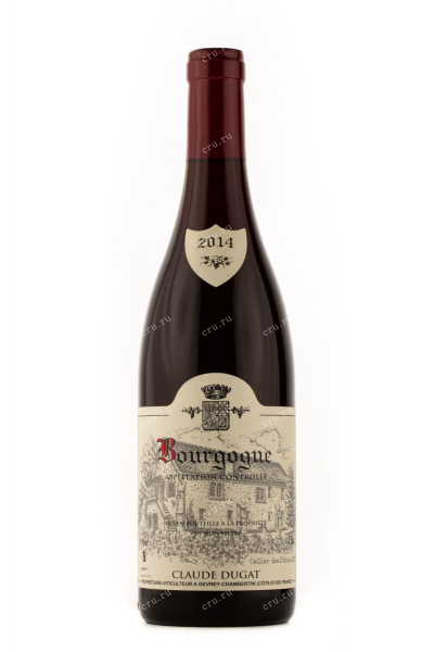 Вино Claude Dugat Bourgogne 2014 0.75 л