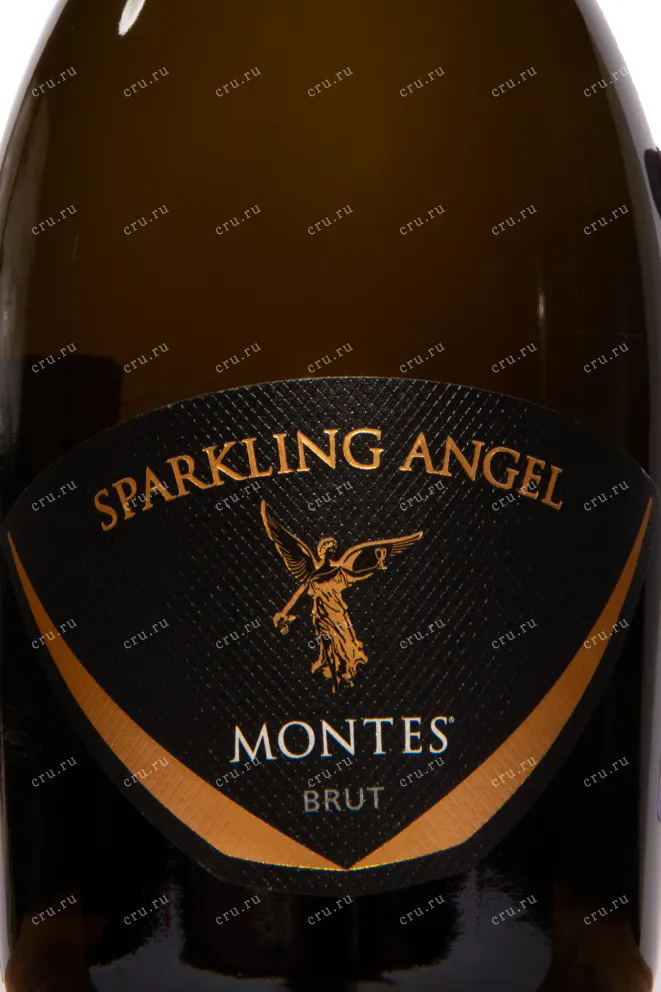 Этикетка Montes Sparkling Angel Brut 2018 0.75 л