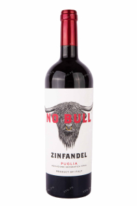 Вино No Bull Zinfandel Puglia 2019 0.75 л