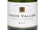 Этикетка Louis Vallon Cremant de Bordeaux in gift box with 1 glass 2023 0.75 л
