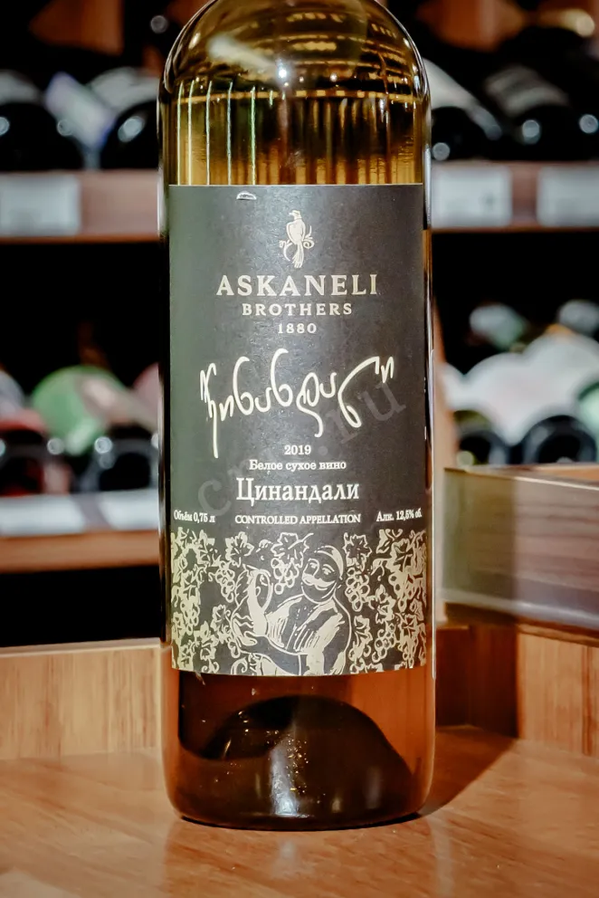 В магазине Крю Профи Askaneli Brothers Tsinandali 2019 0.75 л