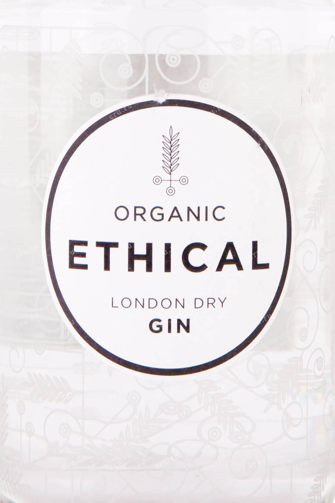 Этикетка Ethical Organic London Dry 0.7 л