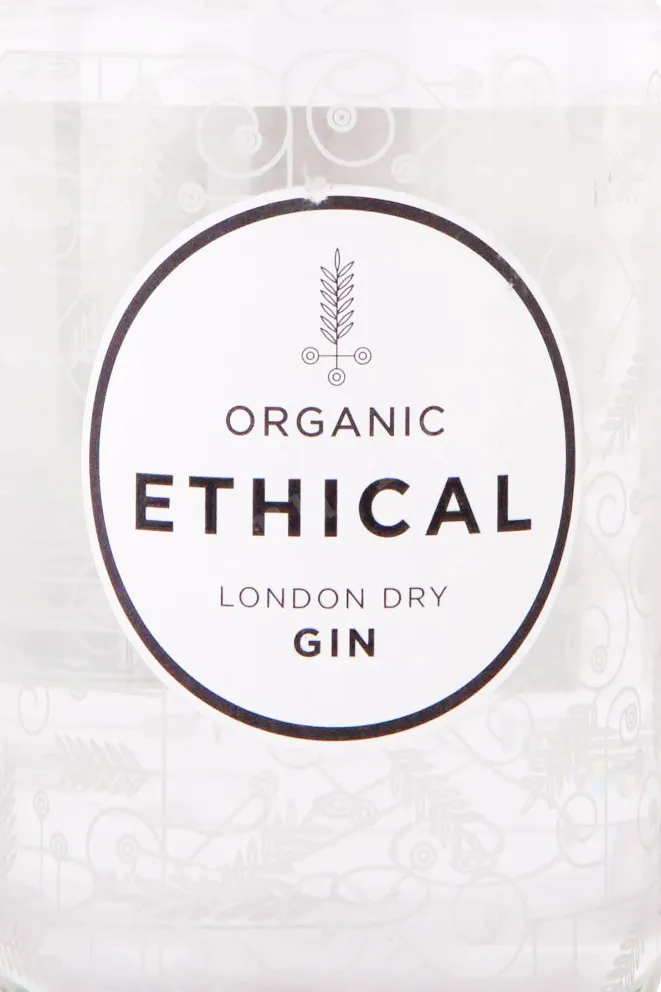Этикетка Ethical Organic London Dry 0.7 л