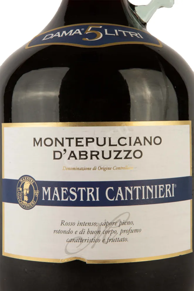 Вино Maestri Cantinieri Montepulciano d'Abruzzo 2021 5 л