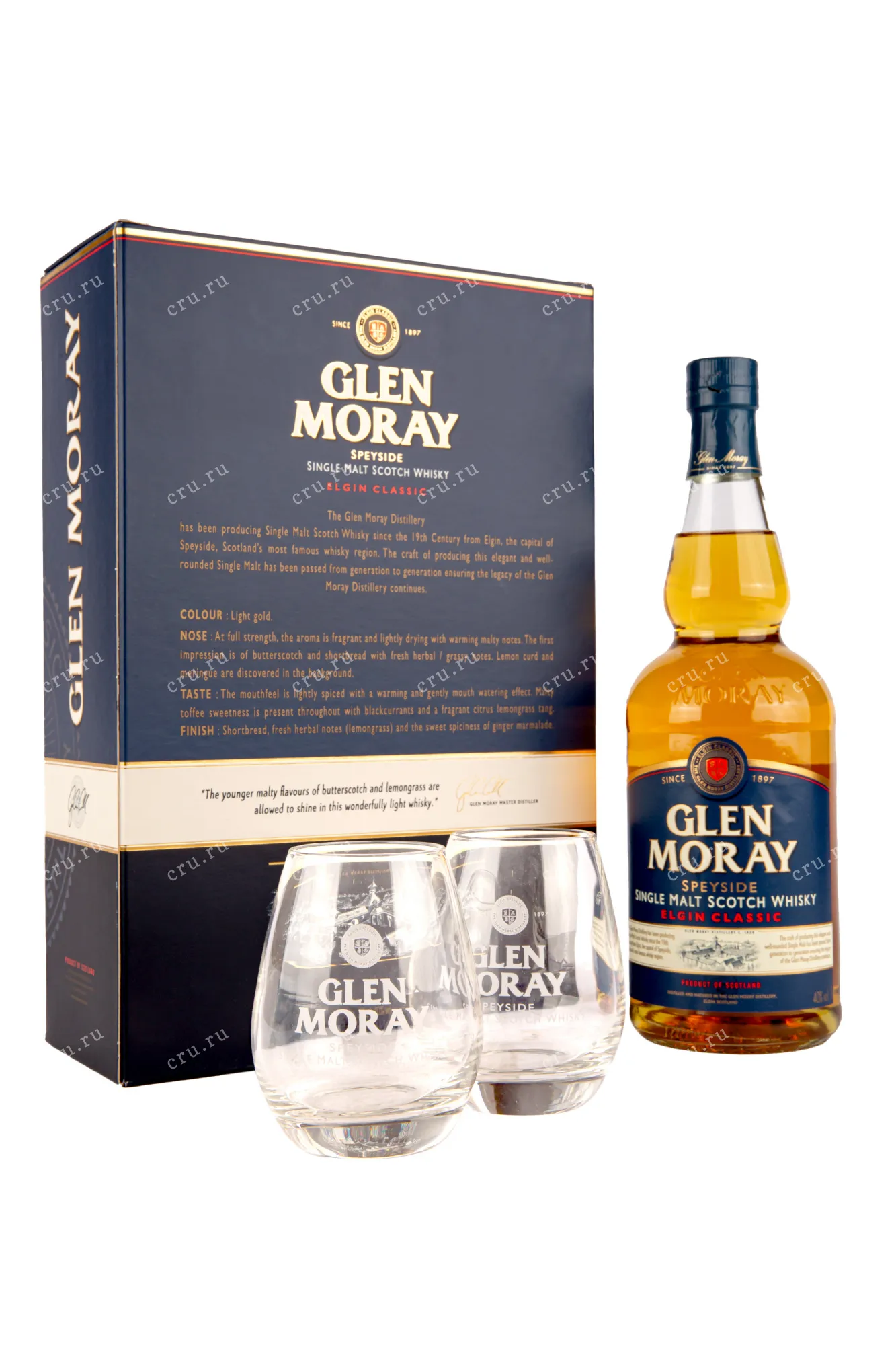 Фото — Виски Glen Moray Speyside Elgin Classic  0.7 л
