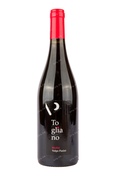 Вино Togliano Merlot Volpe Pasini  0.75 л
