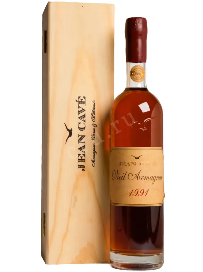 Арманьяк Jean Cave Vieil in gift box 1991 0.7 л