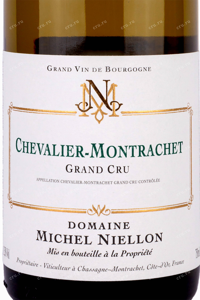 Этикетка Chevalier-Montrachet Grand Cru Domaine Michel Niellon   2020 0.75 л