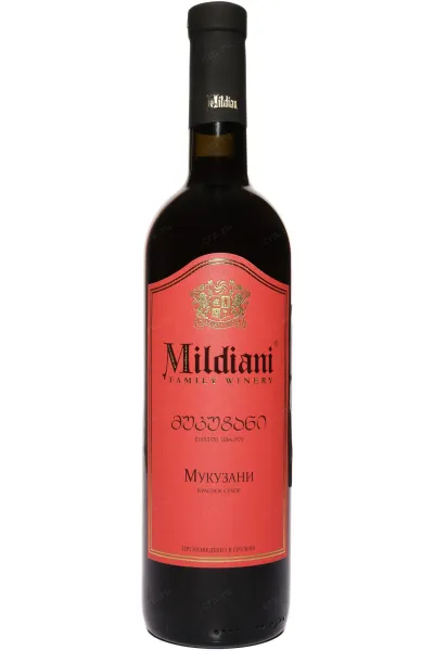 Вино Mildiani Mukuzani 2021 0.75 л