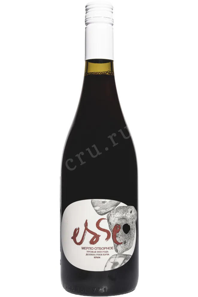 Вино Ессе Мерло отборное 2022 0.75 л