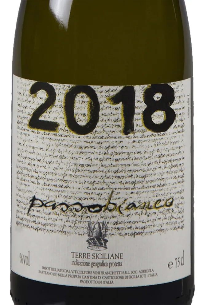 Этикетка Passopisciaro Passorosso Terre Siciliane 2013 0.75 л