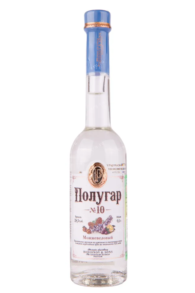 Водка Полугар №10 Можжевеловый  0.1 л