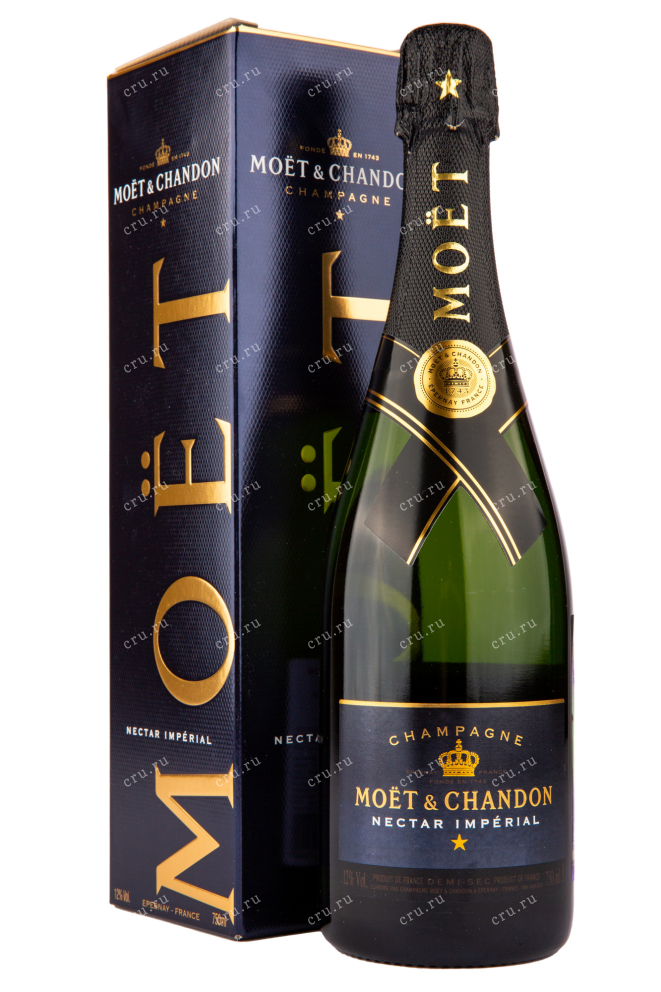 Шампанское Moet & Chandon Nectar Imperial 2018 0.75 л