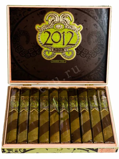 Сигары 2012 by Oscar Valladares Barber Pole Toro Box Pressed *10