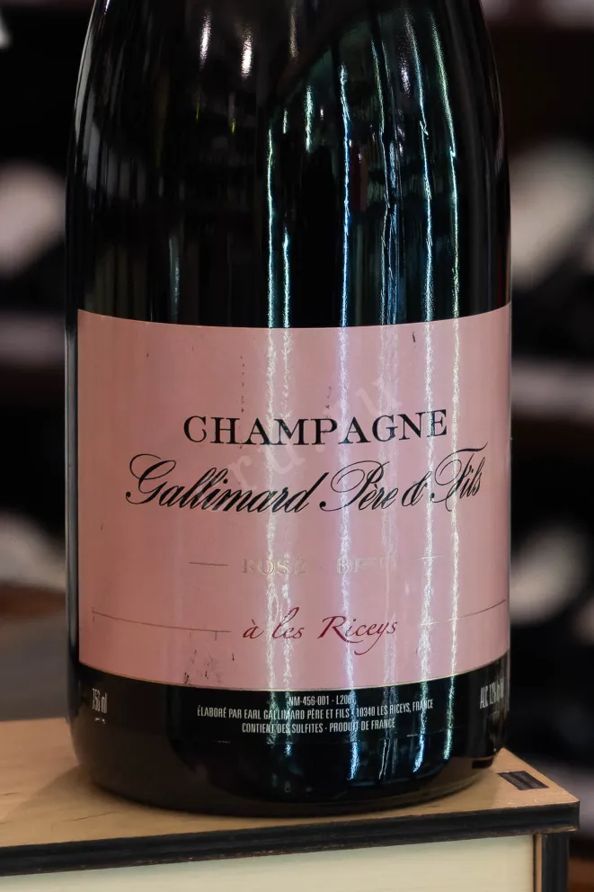 В магазине Крю Профи Gallimard Pere et Fils Rose Brut AOC 2020 0.75 л