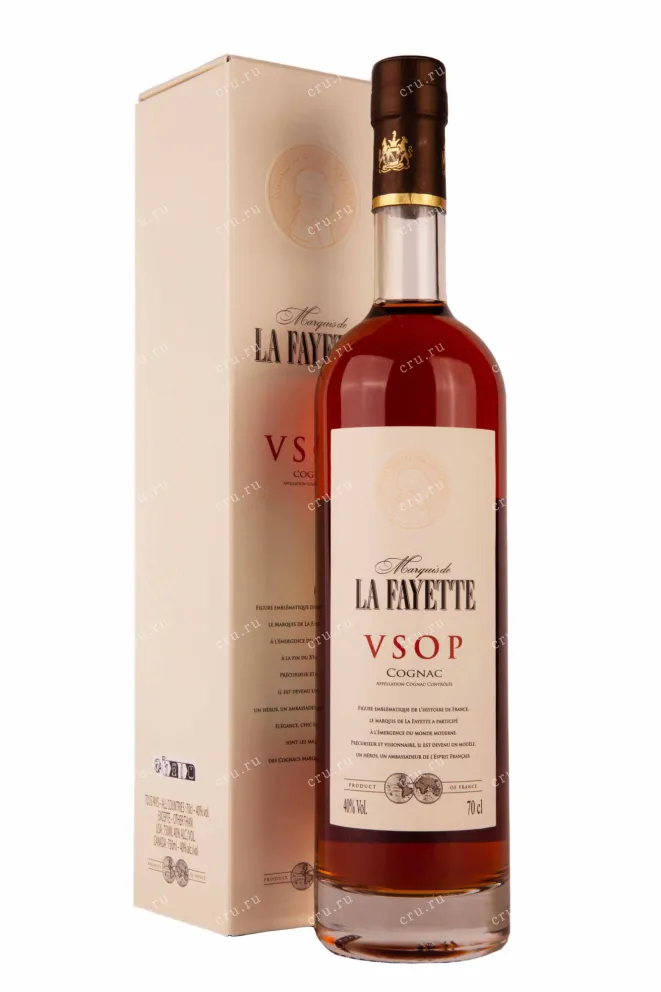Коньяк La Fayette VSOP gift box  0.7 л