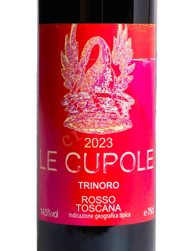 Этикетка Tenuta di Trinoro Le Cupole 2023 0.75 л