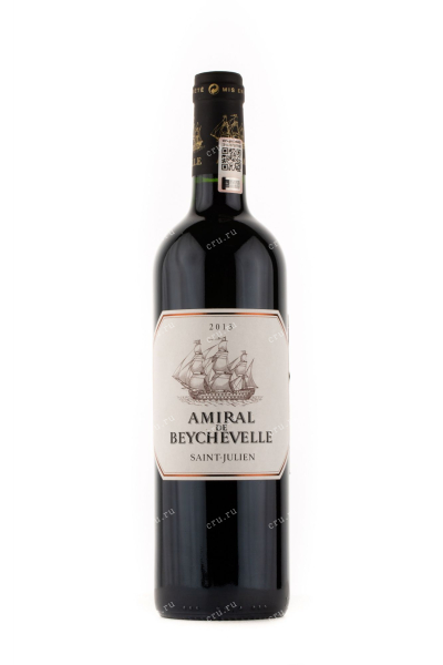 Вино Amiral de Beychevelle Saint-Julien  0.75 л