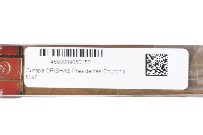 Контрэтикетка Orishas Presidentes Churchill