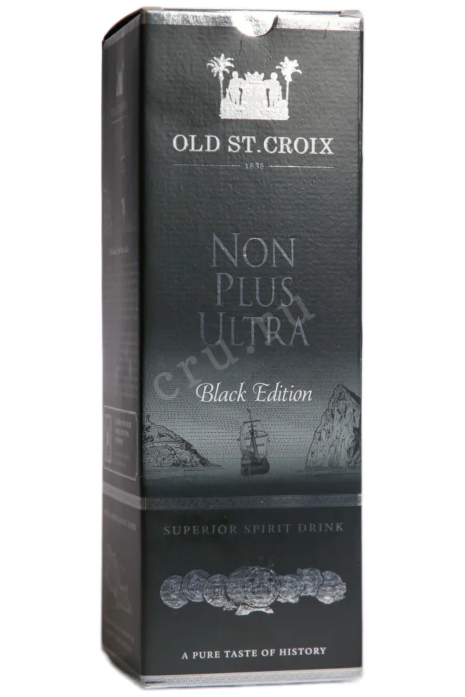 Ром Old Santa Croix Non Plus Ultra Black Edition in gift box  0.7 л