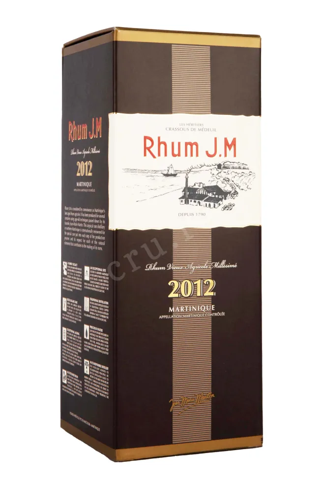 Подарочная коробка J.M Millesime in gift box 2012 0.7 л