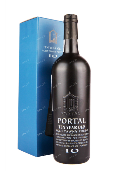 Портвейн Portal 10 Year Old Tawny Porto gift box 2012 0.75 л