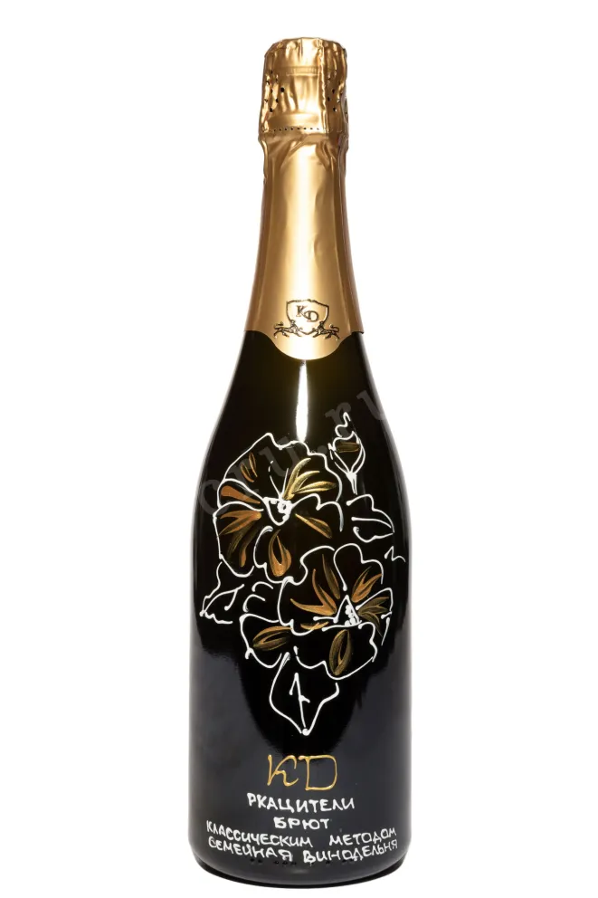 Игристое вино КД Ркацители Брют Классический Метод 2021 0.75 л
