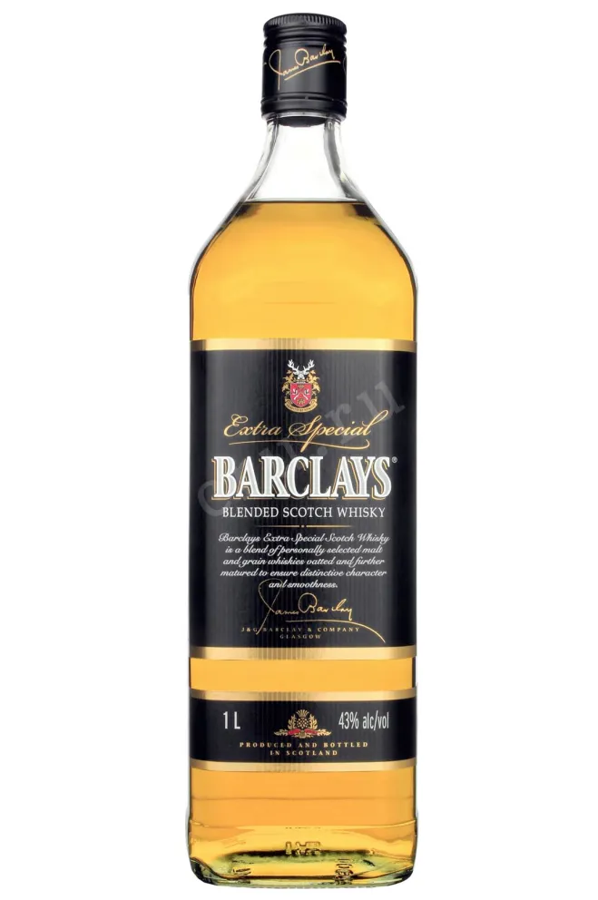 Виски Barclays 3 years  1 л