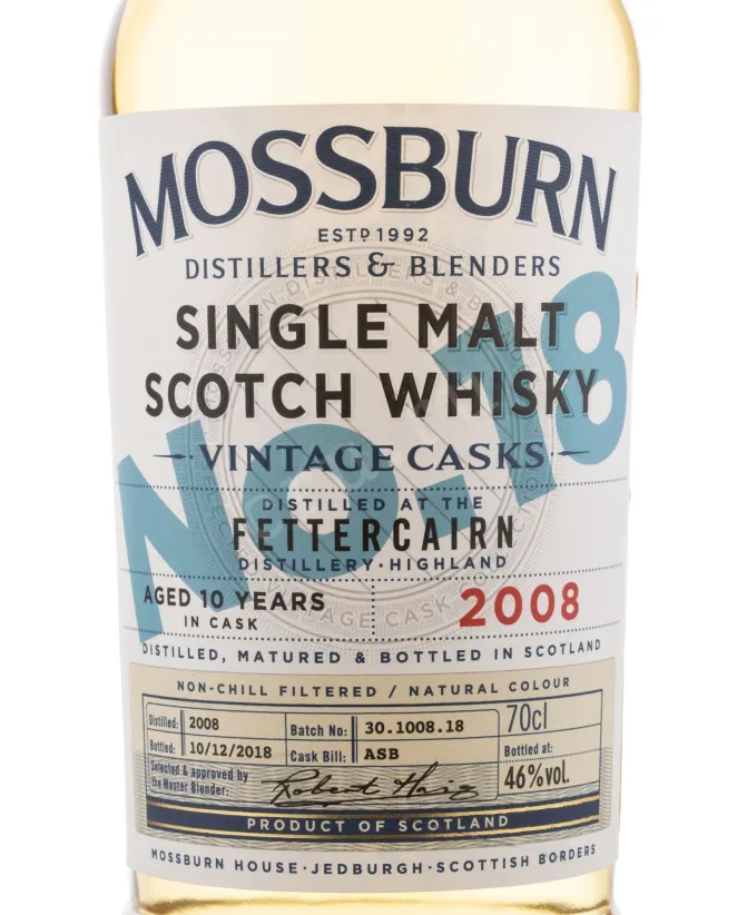 Виски Mossburn Vintage Casks Fettercairn  0.7 л
