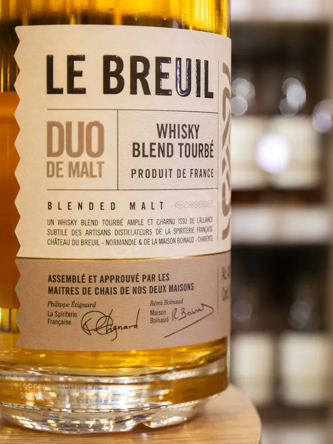 В магазине Крю Профи Le Breuil Duo de Malt Blend Tourbe gift box 0.7 л