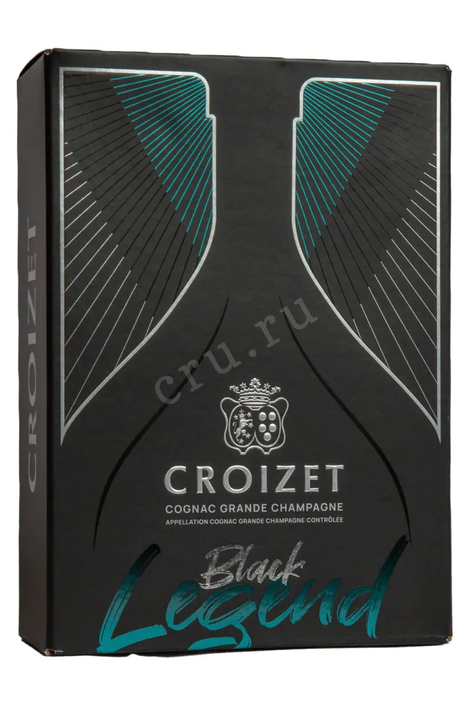 Подарочная коробка Croizet Black Legend Napoleon in gift box 0.7 л