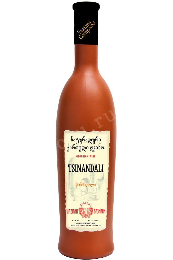 Вино Vaziani Tsinandali in clay bottle  0.75 л