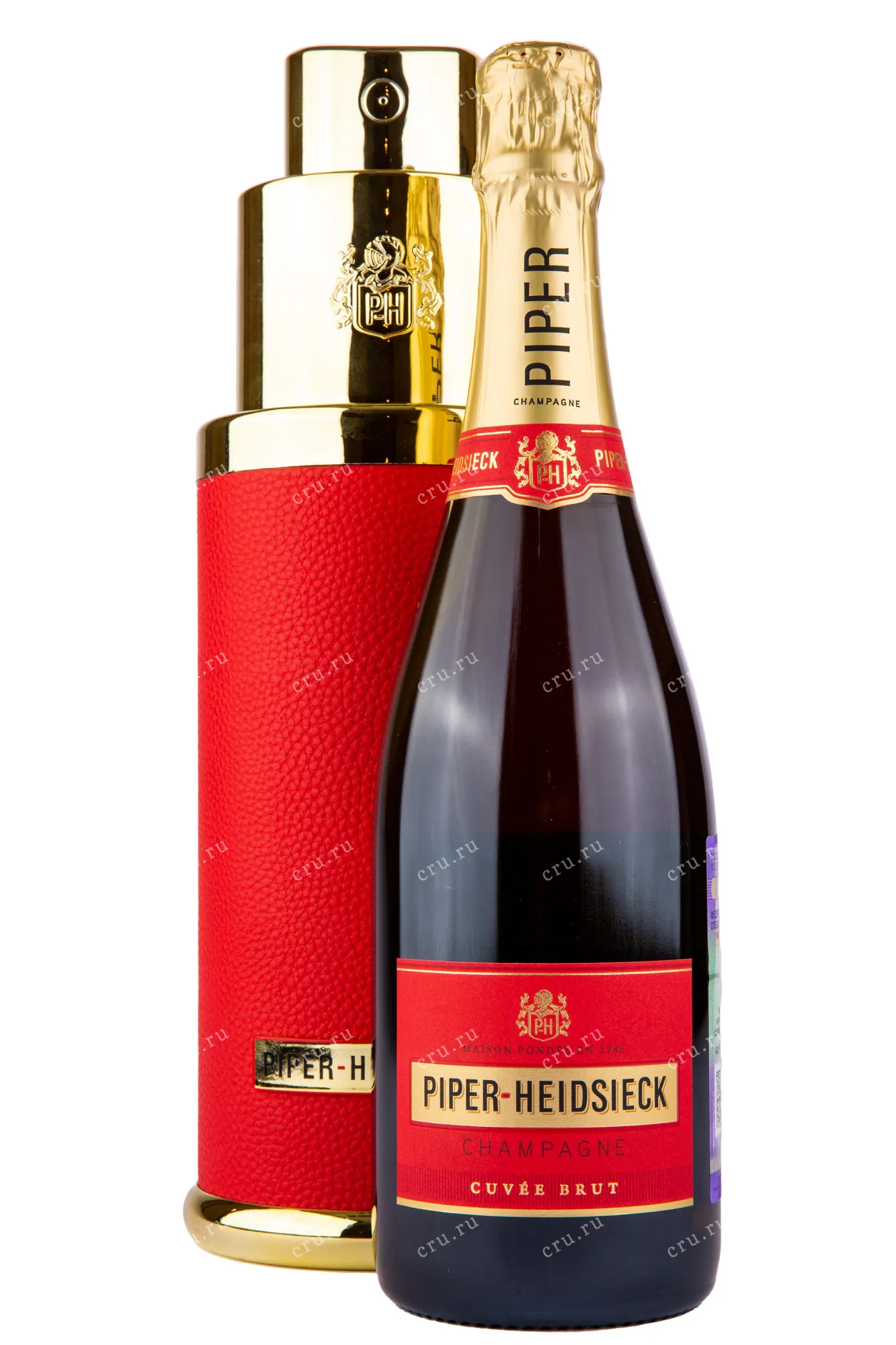 Фото — Шампанское Piper-Heidsieck Cuvee Brut with gift box  0.75 л