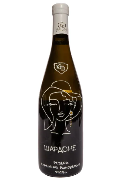 Вино КД Шардоне Резерв 2023 0.75 л