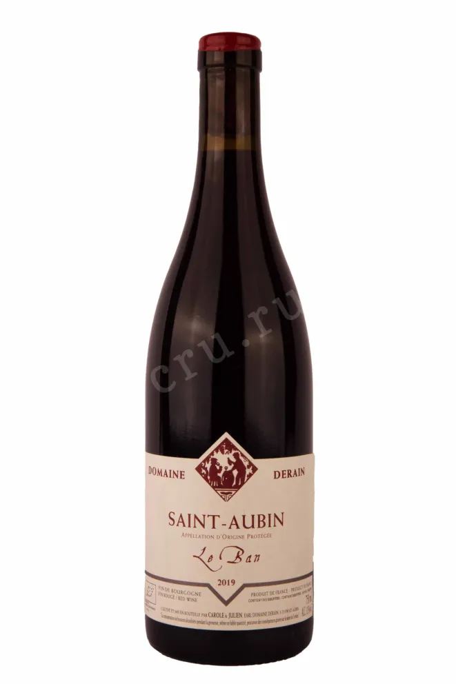 Вино Domaine Derain Saint-Aubin Le Ban 2019 0.75 л